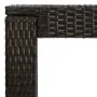 3-piece garden bar set with brown PE rattan cushions by , Garden sets - Ref: Foro24-3261446, Price: 207,48 €, Discount: %
