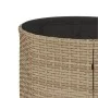 Round garden sofa with table and beige PE rattan cushions by , Outdoor sofas - Ref: Foro24-3318546, Price: 670,50 €, Discount: %