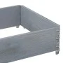 Solid gray pine pallet wood necklace 80x60 cm by , Loading platforms and pallets - Ref: Foro24-4010266, Price: 36,49 €, Disco...