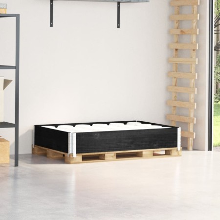 Solid black pine wood pallet necklace 120x80 cm by , Loading platforms and pallets - Ref: Foro24-4010272, Price: 43,29 €, Dis...