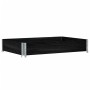 Collar de palet madera maciza de pino negro 120x80 cm de , Plataformas de carga y palés - Ref: Foro24-4010272, Precio: 43,29 ...