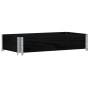 Solid black pine wood pallet necklace 100x50 cm by , Loading platforms and pallets - Ref: Foro24-4010279, Price: 46,80 €, Dis...