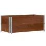 Pallet necklaces 2 units solid pine wood brown 100x50 cm by , Loading platforms and pallets - Ref: Foro24-4010285, Price: 68,...