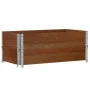 Pallet necklaces 2 units solid pine wood brown 100x50 cm by , Loading platforms and pallets - Ref: Foro24-4010285, Price: 68,...
