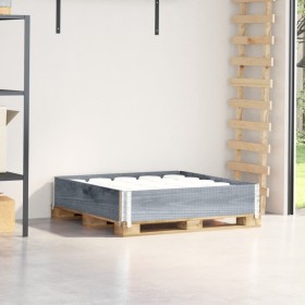 Solid gray pine wood pallet collar 100x100 cm by , Loading platforms and pallets - Ref: Foro24-4010287, Price: 51,70 €, Disco...