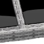 Gartentisch aus gehärtetem Glas, grauem synthetischem Rattan, 250 x 100 x 75 cm von vidaXL, Gartentische - Ref: Foro24-310593...