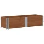 Collares de palets 2 uds madera maciza de pino marrón 150x50 cm de , Plataformas de carga y palés - Ref: Foro24-4010300, Prec...