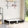Solid black pine wood pallet necklace 150x100 cm by , Loading platforms and pallets - Ref: Foro24-4010302, Price: 56,99 €, Di...