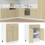 Mueble bajo cocina con cajón madera roble Sonoma 60x46x81,5 cm de , Armarios de cocina - Ref: Foro24-849614, Precio: 81,08 €,...