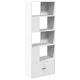 Estantería de madera de ingeniería blanca 70x36x189 cm de , Librerías y estanterías - Ref: Foro24-3295317, Precio: 115,93 €, ...