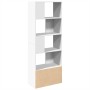 Weißes Regal aus Ingenieurholz 70x36x189 cm von , Bücherregale und Regale - Ref: Foro24-3295317, Preis: 115,93 €, Rabatt: %