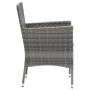 Garden dining chairs 4 units gray synthetic rattan by vidaXL, Garden chairs - Ref: Foro24-310563, Price: 212,15 €, Discount: %