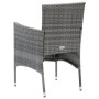 Garden dining chairs 4 units gray synthetic rattan by vidaXL, Garden chairs - Ref: Foro24-310563, Price: 212,15 €, Discount: %