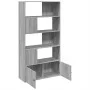 Estantería madera de ingeniería gris Sonoma 100x36x189 cm de , Librerías y estanterías - Ref: Foro24-3295329, Precio: 129,87 ...
