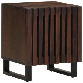 Massivholz-Nachttisch aus Mangoholz 40x34x46 cm von , Nachttische - Ref: Foro24-377420, Preis: 70,58 €, Rabatt: %