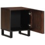 Mesita de noche de madera maciza de mango 40x34x46 cm de , Mesitas de noche - Ref: Foro24-377420, Precio: 70,58 €, Descuento: %