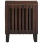 Solid mango wood bedside table 40x34x46 cm by , Nightstands - Ref: Foro24-377420, Price: 56,28 €, Discount: %