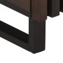 Mesita de noche de madera maciza de mango 40x34x46 cm de , Mesitas de noche - Ref: Foro24-377420, Precio: 70,58 €, Descuento: %