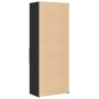 Hoher schwarzer Schrank aus Spanplatte, 70x42,5x185 cm. von , Sideboards - Ref: Foro24-3281463, Preis: 151,26 €, Rabatt: %