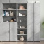 Hoher Schrank aus grauem Ingenieurholz 50x41x185 cm von , Sideboards - Ref: Foro24-3281683, Preis: 103,64 €, Rabatt: %