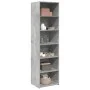 Tall gray engineered wood sideboard 50x41x185 cm by , Sideboards - Ref: Foro24-3281683, Price: 102,37 €, Discount: %