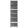 Hoher Schrank aus grauem Ingenieurholz 50x41x185 cm von , Sideboards - Ref: Foro24-3281683, Preis: 103,64 €, Rabatt: %