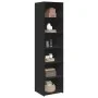 Hoher schwarzer Schrank aus Spanplatte, 45x41x185 cm. von , Sideboards - Ref: Foro24-3281674, Preis: 102,55 €, Rabatt: %