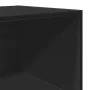 Hoher schwarzer Schrank aus Spanplatte, 45x41x185 cm. von , Sideboards - Ref: Foro24-3281674, Preis: 102,55 €, Rabatt: %