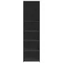 Schwarzer hoher Schrank aus Spanplatte 50x41x185 cm von , Sideboards - Ref: Foro24-3281681, Preis: 106,48 €, Rabatt: %