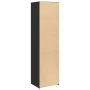 Schwarzer hoher Schrank aus Spanplatte 50x41x185 cm von , Sideboards - Ref: Foro24-3281681, Preis: 106,48 €, Rabatt: %