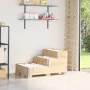 Raised flowerbed with 3 levels made of solid pine wood, 120x80 cm. by , Pots and planters - Ref: Foro24-4010309, Price: 79,81...