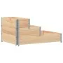Raised flowerbed with 3 levels made of solid pine wood, 120x80 cm. by , Pots and planters - Ref: Foro24-4010309, Price: 79,81...