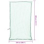 Tow network with green elastic PP rope 4x2.5 m by , Cargo nets for motor vehicles - Ref: Foro24-4012240, Price: 29,27 €, Disc...