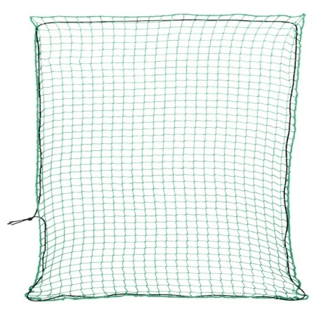 Green 3x3 m towing network with elastic PP rope by , Cargo nets for motor vehicles - Ref: Foro24-4012242, Price: 27,25 €, Dis...