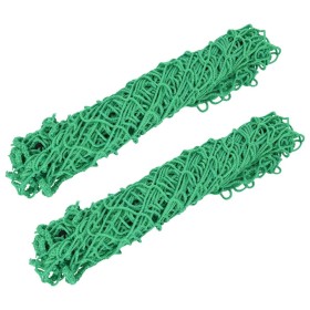 Rectangular hay nets 2 units PP green 90x60 cm by , Livestock feeders and waterers - Ref: Foro24-4012296, Price: 16,23 €, Dis...
