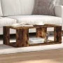 Mesa de centro madera de ingeniería roble ahumado 89,5x48x30 cm de , Mesas de centro - Ref: Foro24-848154, Precio: 52,28 €, D...
