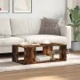 Engineered wood smoked oak coffee table 89.5x48x30 cm by , Coffee table - Ref: Foro24-848154, Price: 52,31 €, Discount: %