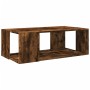 Engineered wood smoked oak coffee table 89.5x48x30 cm by , Coffee table - Ref: Foro24-848154, Price: 53,23 €, Discount: %