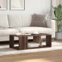 Mesa de centro madera de ingeniería marrón roble 89,5x48x30 cm de , Mesas de centro - Ref: Foro24-848156, Precio: 47,03 €, De...