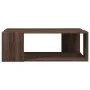 Engineered wood brown oak coffee table 89.5x48x30 cm by , Coffee table - Ref: Foro24-848156, Price: 47,40 €, Discount: %