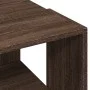 Engineered wood brown oak coffee table 89.5x48x30 cm by , Coffee table - Ref: Foro24-848156, Price: 47,40 €, Discount: %