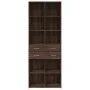 Tall brown oak veneer sideboard 70x42.5x185 cm by , Sideboards - Ref: Foro24-3281468, Price: 164,84 €, Discount: %