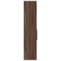 Tall brown oak veneer sideboard 70x42.5x185 cm by , Sideboards - Ref: Foro24-3281468, Price: 164,84 €, Discount: %