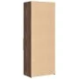 Tall brown oak veneer sideboard 70x42.5x185 cm by , Sideboards - Ref: Foro24-3281468, Price: 164,84 €, Discount: %