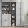 Tall gray engineered wood sideboard 40x41x185 cm by , Sideboards - Ref: Foro24-3281669, Price: 87,18 €, Discount: %