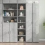 Tall gray engineered wood sideboard 40x41x185 cm by , Sideboards - Ref: Foro24-3281669, Price: 86,16 €, Discount: %