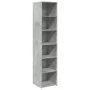 Tall gray engineered wood sideboard 40x41x185 cm by , Sideboards - Ref: Foro24-3281669, Price: 86,16 €, Discount: %