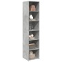 Tall gray engineered wood sideboard 40x41x185 cm by , Sideboards - Ref: Foro24-3281669, Price: 87,18 €, Discount: %