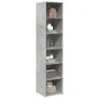 Tall gray engineered wood sideboard 40x41x185 cm by , Sideboards - Ref: Foro24-3281669, Price: 86,16 €, Discount: %