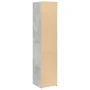 Hoher Schrank aus grauem Ingenieurholz 40x41x185 cm von , Sideboards - Ref: Foro24-3281669, Preis: 86,01 €, Rabatt: %
